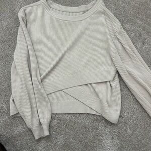 Lululemon reversible cross sweater